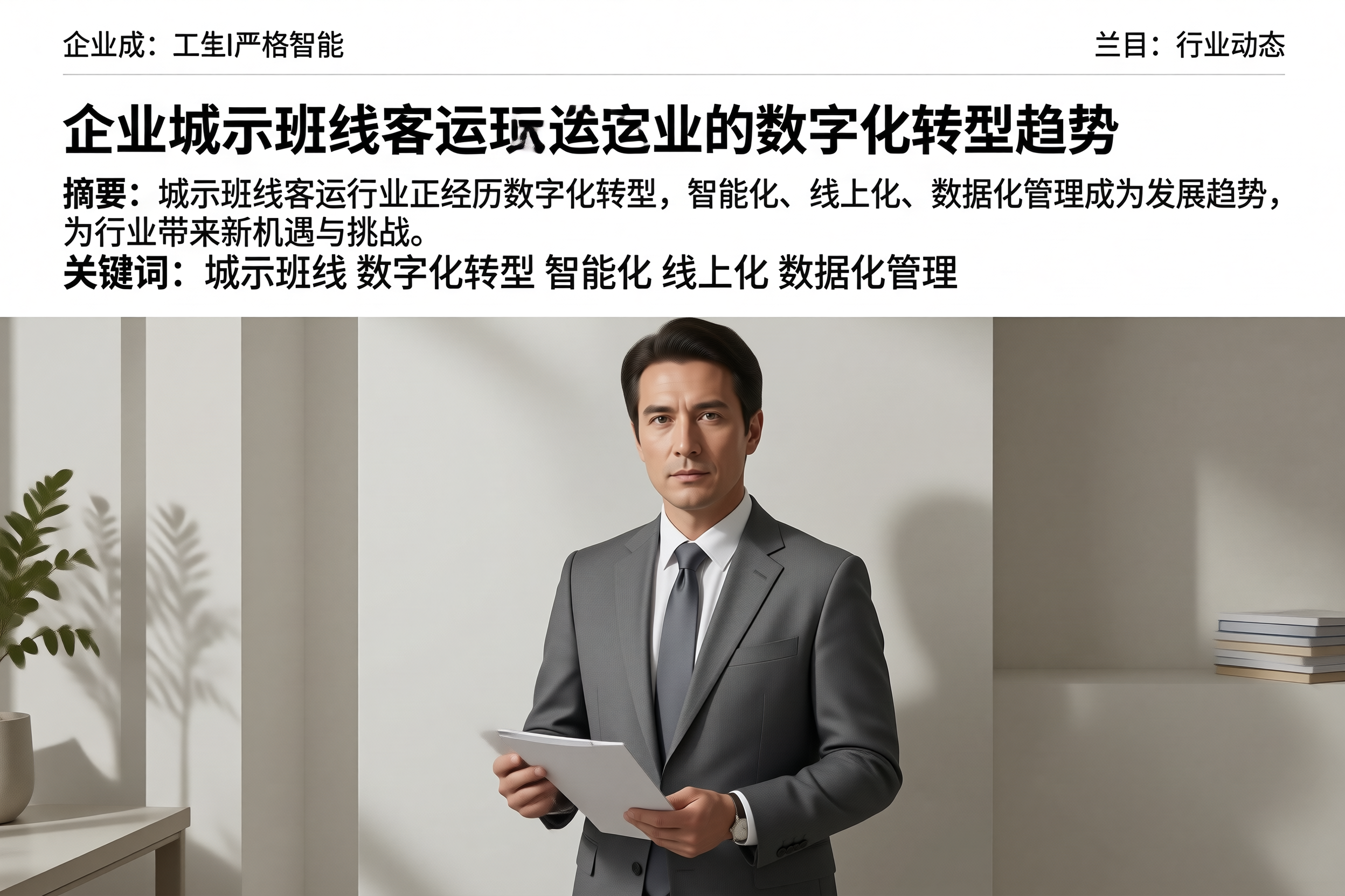 城际班线客运的数字化转型趋势